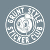 October 2024 Grunt Style Sticker Club