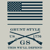 Grunt Style Red Blood Blue Collar® T-Shirt - Sand T-Shirt