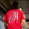 Grunt Style 1776 Flag T-Shirt - Red T-Shirt