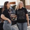 Grunt Style Women's Whiskey Makes Me Frisky Boyfriend Fit T-Shirt - Realtree Riverbend® T-Shirt