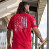 Grunt Style 1776 Flag T-Shirt - Red T-Shirt