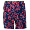 Getaway Casual Shorts - Tropical Death - Navy/Pink