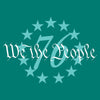 76 We The People Pocket Tee - Heather Aqua