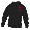 Red Blood Blue Collar® Hoodie - Black