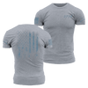 1776 Flag T-Shirt - Dark Heather Gray